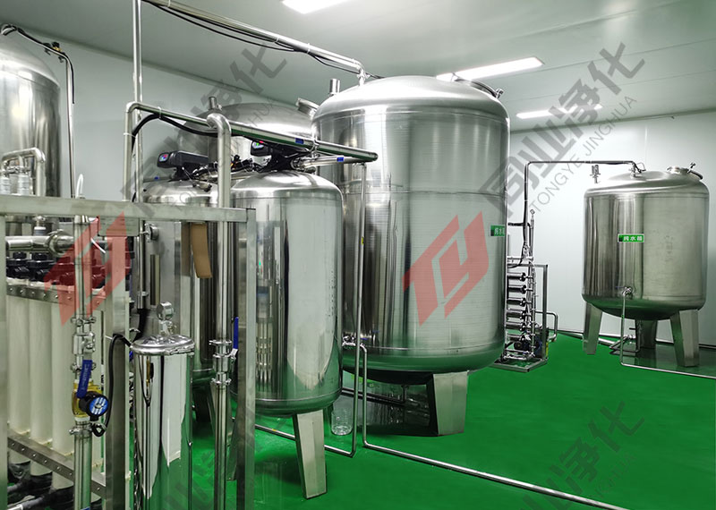 山東純凈水廠無塵車間項目